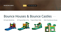 Desktop Screenshot of bouncingkings.com